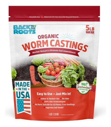 Fertilizante Para Plantas Back To The Roots Worm Castings, 2