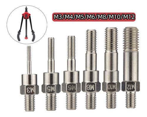 Mandriles Para Tuercas De Remache Manual, Herramienta M8
