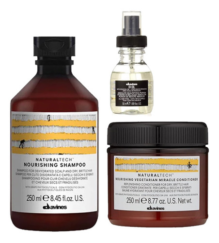 Davines Nourishing Kit Básico + Oi Oil