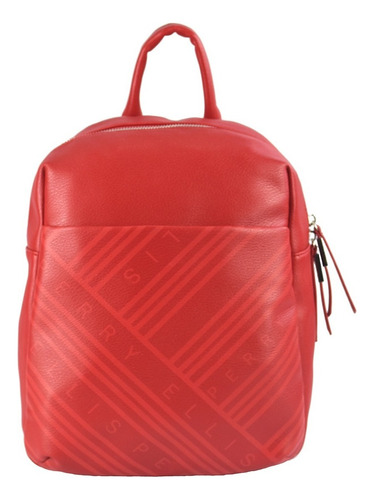 Bolsa Backpack Perry Ellis A04217 De Pu  Roja Asas Color Negro
