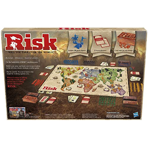 Juego De Mesa Risk (riesgo).