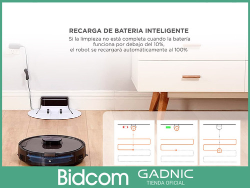 Aspiradora Robot Ilife Navegación Laser Inteligente 2000pa