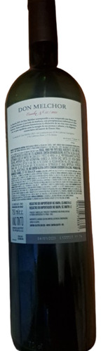 Vinho Chileno Garrafa Vazia Don Melchor 2021 - 1° Lugar Ws
