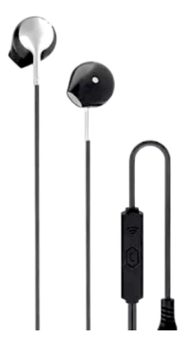 Fone De Ouvido Lelong Le-0222 3.5mm Com Microfone Cor Preto