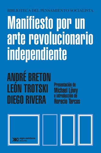 Libro Manifiesto Por Un Arte Revolucionario Independiente De