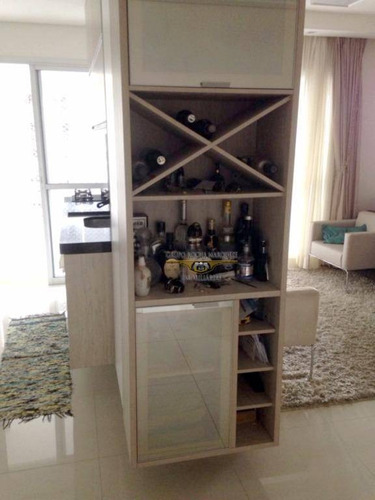 Imagem 4 de 16 de Apartamento Com 2 Dormitórios À Venda, 92 M² Por R$ 870.000,00 - Tatuapé - São Paulo/sp - Ap1618