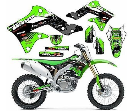 Racing Team Gráficos Equiparla Compatible Con Kawasaki Kx 65