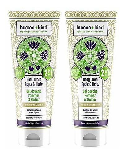 Gel Para Baño Y Ducha - Human+kind Body Wash - Manzana Y Hie