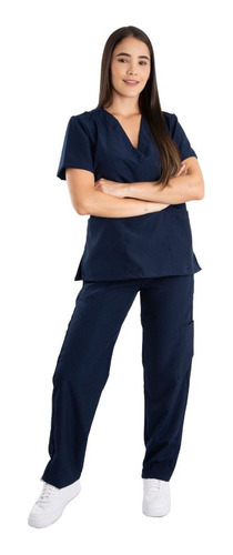 Uniforme Pijama Medica Mujer Antifluido Scrub  Dotación