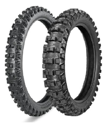 Par Pneu 70/100-19 + 90/100-16 Mx007 Medium Soft Borilli