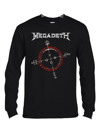 Polera Ml Megadeth Cryptic Writings Metal Abominatron