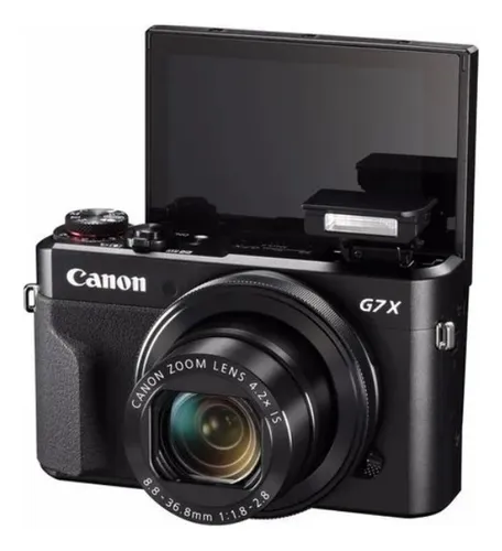 Canon PowerShot Serie G G7 X Mark II compacta cor preto Canon PowerShot Serie G G7 X Mark II compacta cor preto