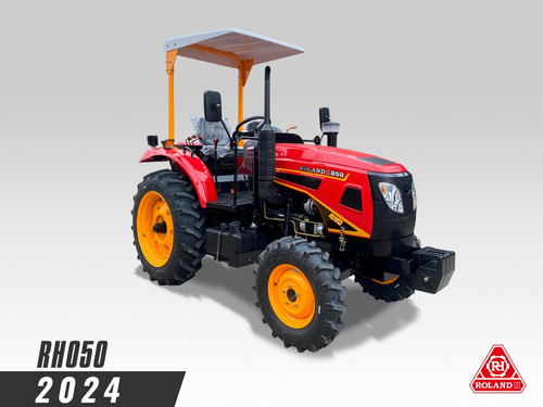 Tractor Viñatero Roland H050 4wd C/ Ruedas Agricolas De 50hp