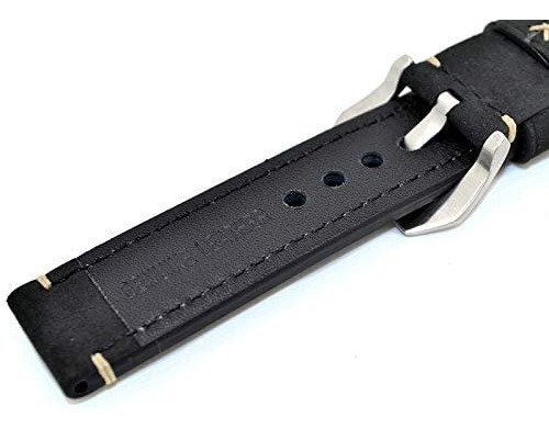 Correa Para Reloj De Cuero Para Fossil Machine Nate 24mm
