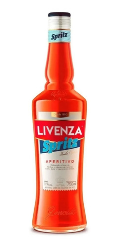 Aperitivo Con Alcohol Livenza Spritz Botella 750 Cc