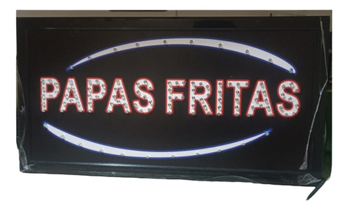 Letrero Luminoso Led Papas Fritas