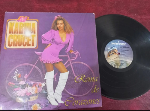 Karina Crucet Reina De Corazones Disco De Vinilo 