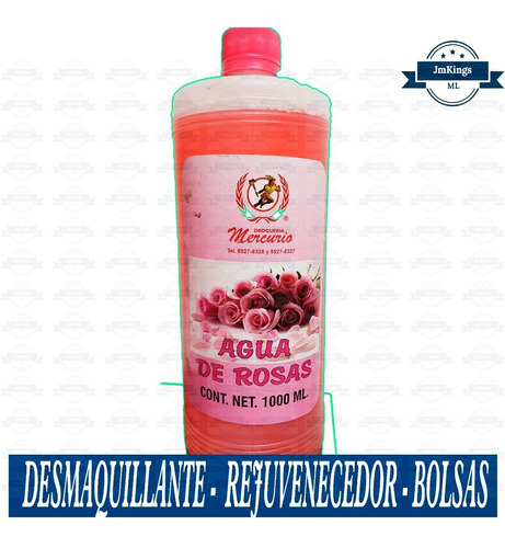 Jmk | Agua De Rosas Facial Orgánico Hidrata Desmaquilla 