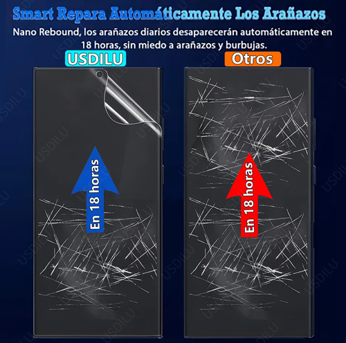 2x Mica Protector Para Samsung Galaxy S10 5g Hidrogel Suave