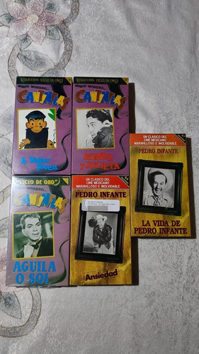 Peliculas  Mexicanas  Vhs Cantinflas Y  Pedro  Infante