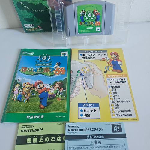 Mario Golf 64 - Juego Original Nintendo 64 (Usado)