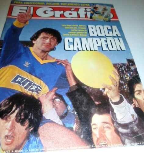 El Grafico Boca Campeon 1991 Latorre Batistuta