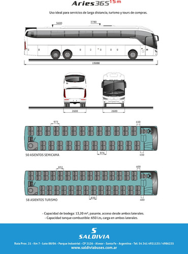 Bus Omnibus Colectivo Turismo