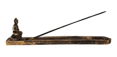 Incensário Porta Incenso Buda Hindu Zen Resina 25cm