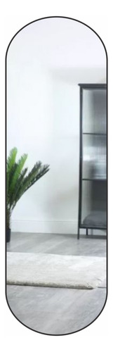 Espelho Com Moldura Oval 160x50 Cm Luxo Decorativo