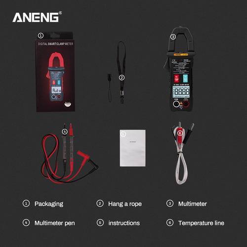Medidor De Rango Automático De Medición De Temperatura Ncv C