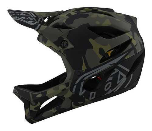 Casco Troy Lee Designs Stage Mips Camo Olive