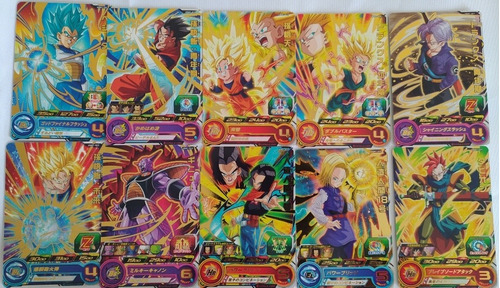 Dragon Ball Heroes Paquete 48 Cartas Ugm1 Comunes Y Raras