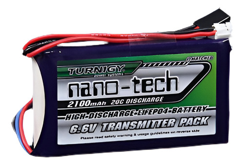 Turnigy Nano-tech 2100mah 2s1p 20 C Lifepo4 Transmisor Pack 