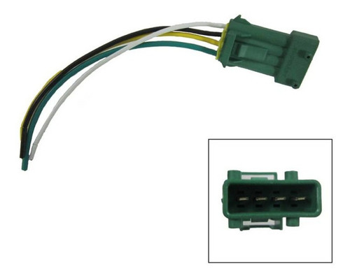 Conector Sensor Oxigeno Fiat Uno Tempra Mazda 4 Cables Md17