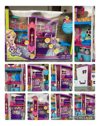 Mega Casa De Sorpresas Polly Pocket Excelente