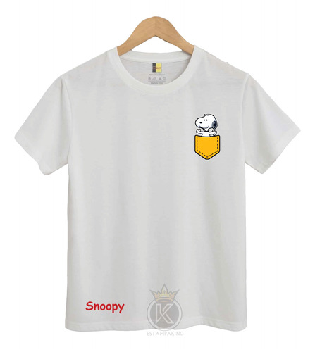 Polera Snoopy - Charlie Brown - Perro Beagle - Estampaking