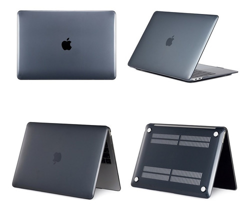 Carcasa Para Macbook Air 13.6 M2 / M3 / M4 Black