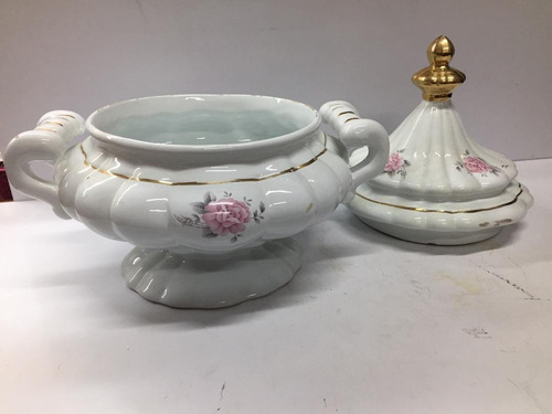 Sopera De Porcelana Ceramica (Usado)