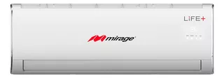 Aire acondicionado Mirage Life+ split frío 12000 BTU blanco 115V ELF120Q|CLF120Q