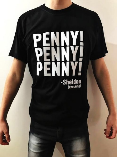 Remeras The Big Bang Penny Knock Penny Perzonalizadas Frases