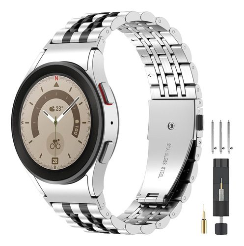 Correa De Metal De Acero Inoxidable Para Galaxy Watch 6, Sin