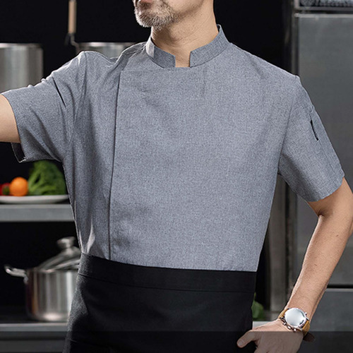 Chaqueta De Abrigo De Chef, Ropa De Camarero Transpirable,