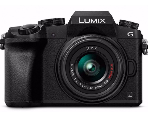 Cámara Panasonic Lumix G7 4k Lente 14-42mm 16megas A Pedido!