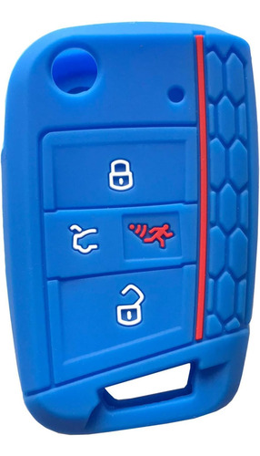 Horande Funda De Silicona Para Llave De 4 Botones, Protector