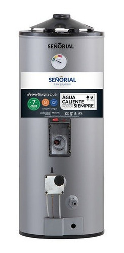 Termotanque Señorial 50 Litros Dual Gas Y Electrico