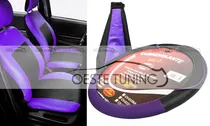 Comprar Fundas Cubre Asientos Ecocuero + Cubre Volante + Cofia