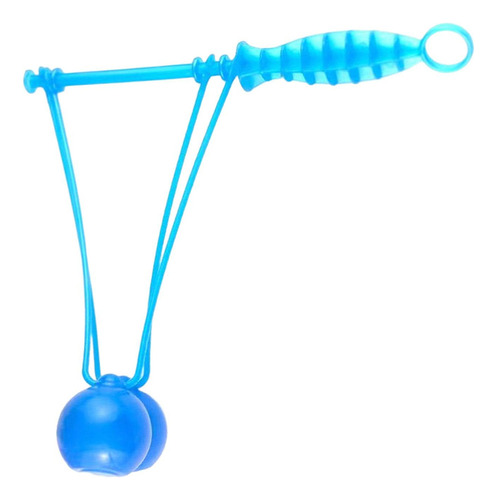 Bolas Giratorias En Una Cuerda, Novedad, Mini Clackers, Azul