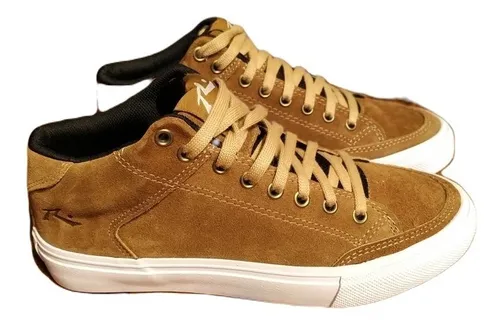 Zapatilla Rusty Andreuss Media Botita Camel Hombre