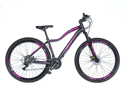 Bicicleta Aro 29 Ksw Feminina 21 Marchas Freio A Disco Mtb 