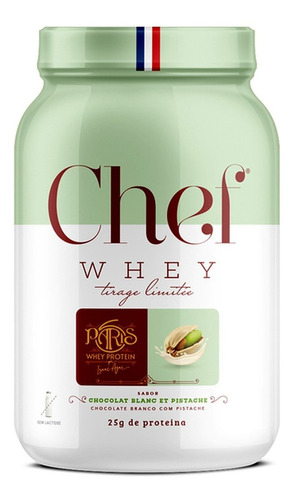 Chef Whey Paris 6 Chocolate Branco Com Pistache 800g